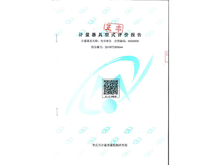 電導(dǎo)率儀形式評(píng)價(jià)報(bào)告